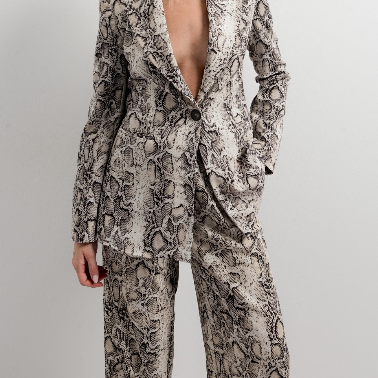 Snake Print Palazzo