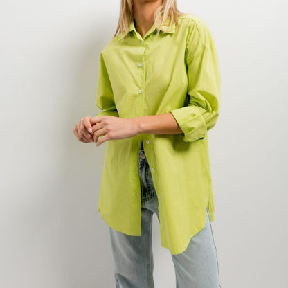 Oversized Poplin Shirt