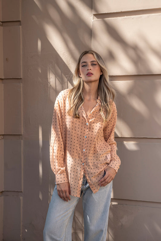 Printed Chiffon Shirt