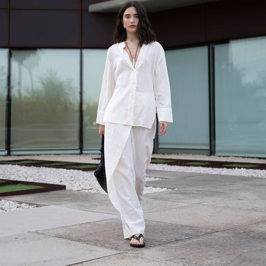 Linen Pareo Trousers